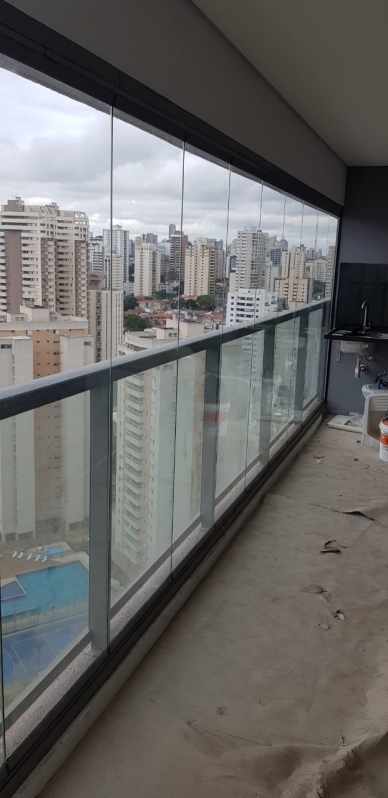 Cortina de Vidro Fachada Preços Jardim Londrina - Cortina Sacada de Vidro