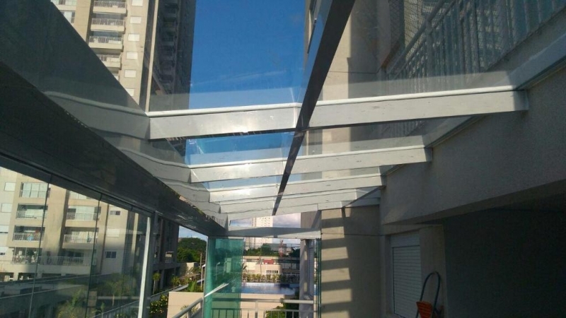 Cotação de Cobertura de Vidro Temperado Jardim Acapulco - Cobertura de Vidro área Externa