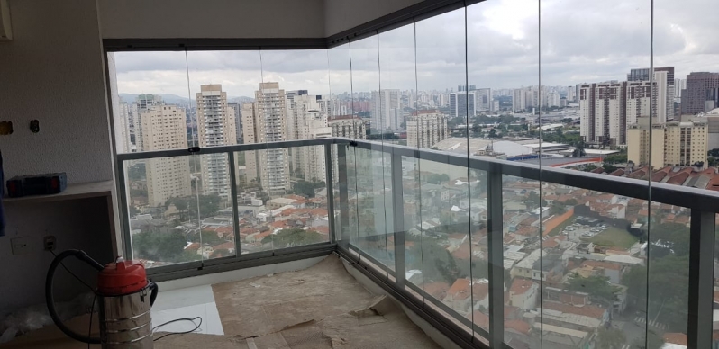 Envidraçamento Sacada Automatizado Jardim Vazani - Envidraçamento Sacada de Apartamento