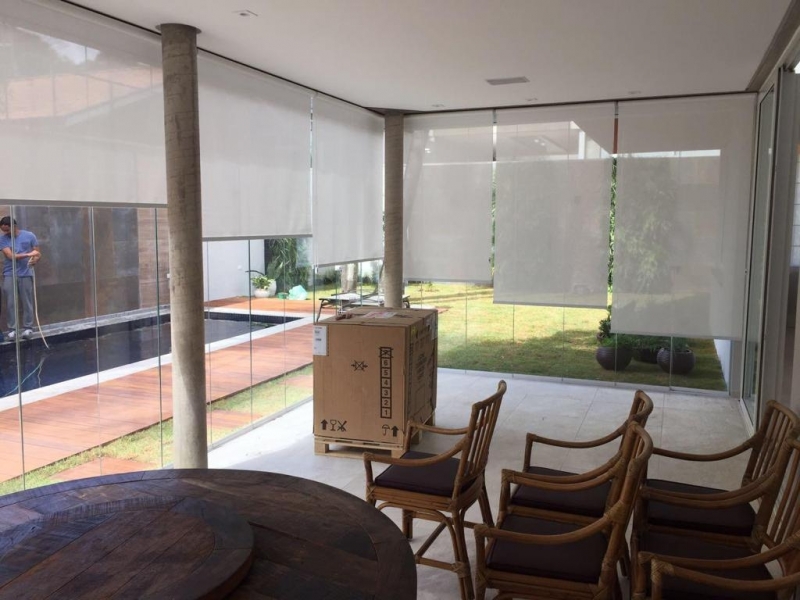 Fechamento de área Gourmet com Vidro Ipiranga - Fechamento de Terraço com Vidro