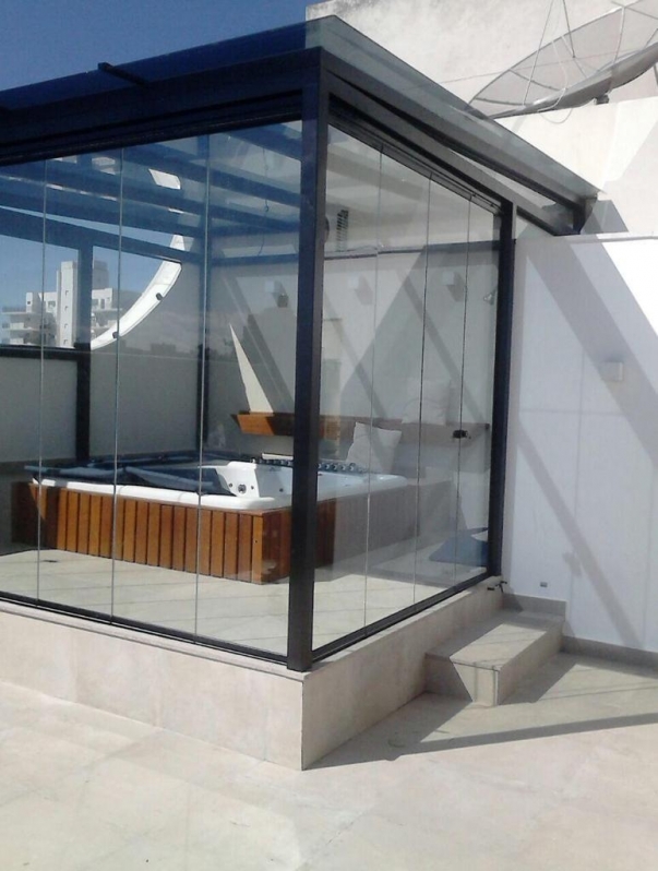 Fechamentos de áreas Externas com Vidro Jardim Paulista - Fechamento de Cobertura com Vidro