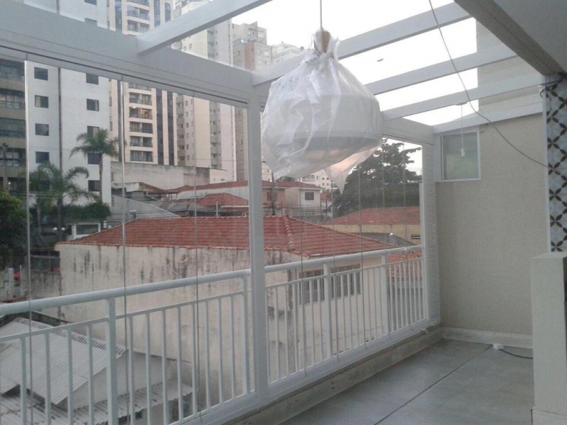 Preço de Fechamento de Terraço com Vidro Morumbi - Fechamento de áreas Externas com Vidro