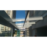 cotação de cobertura de vidro área externa Cidade Monções