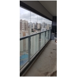 fechamento de ambiente com vidro valor Jardim Paulista