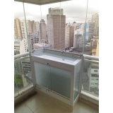 orçamento de varanda com vidro sistema premium Perus