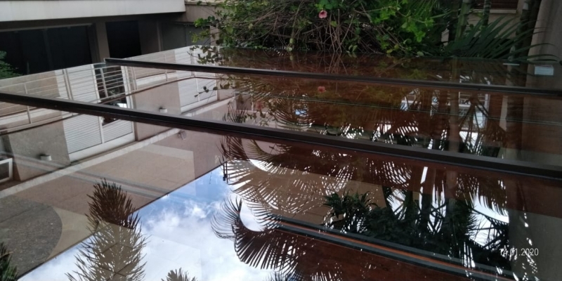Valor de Fachada com Vidro Espelhado Jardim Acapulco - Fachada com Vidro Espelhado